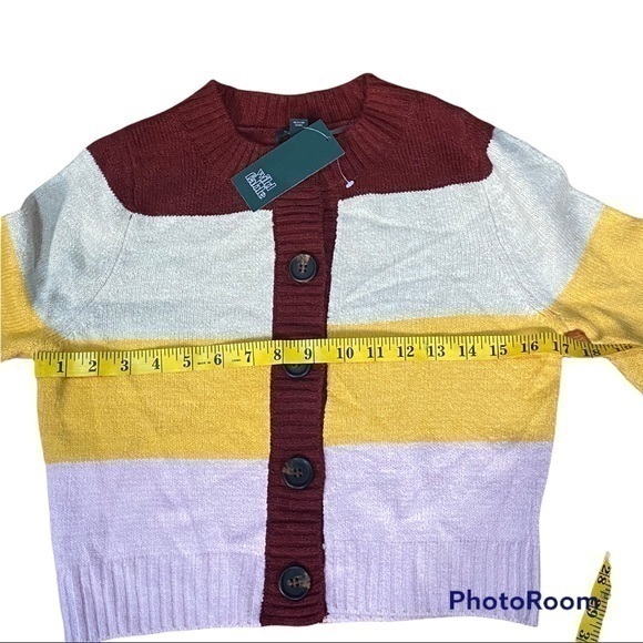 WOMEN'S BUTTON-FRONT CARDIGAN- WILD Fable S - Picture 4 of 6